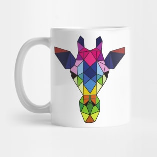 Geometric design Giraffe Mug